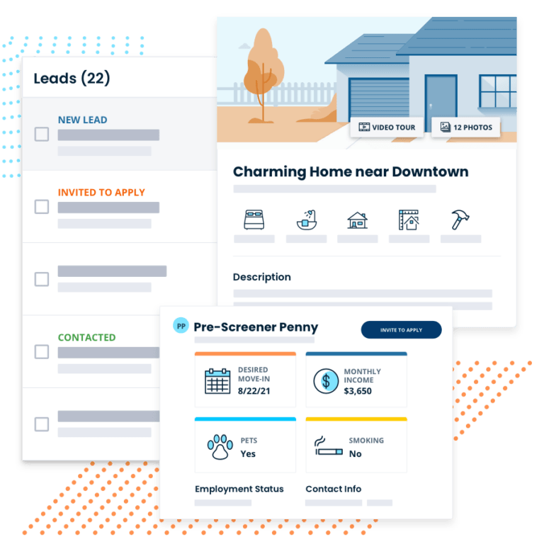 Rental Marketing UI image in TurboTenant application