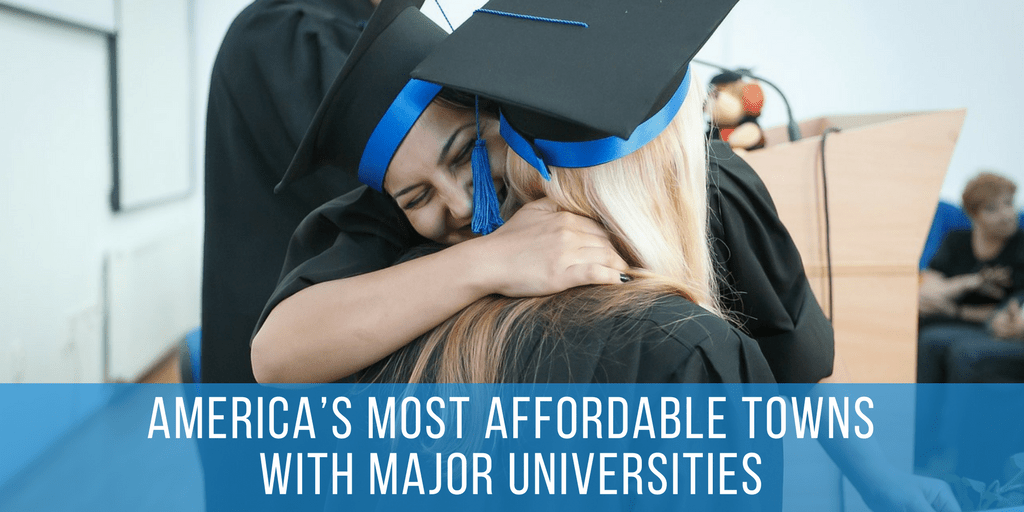 America’s Most Affordable Towns With Major Universities