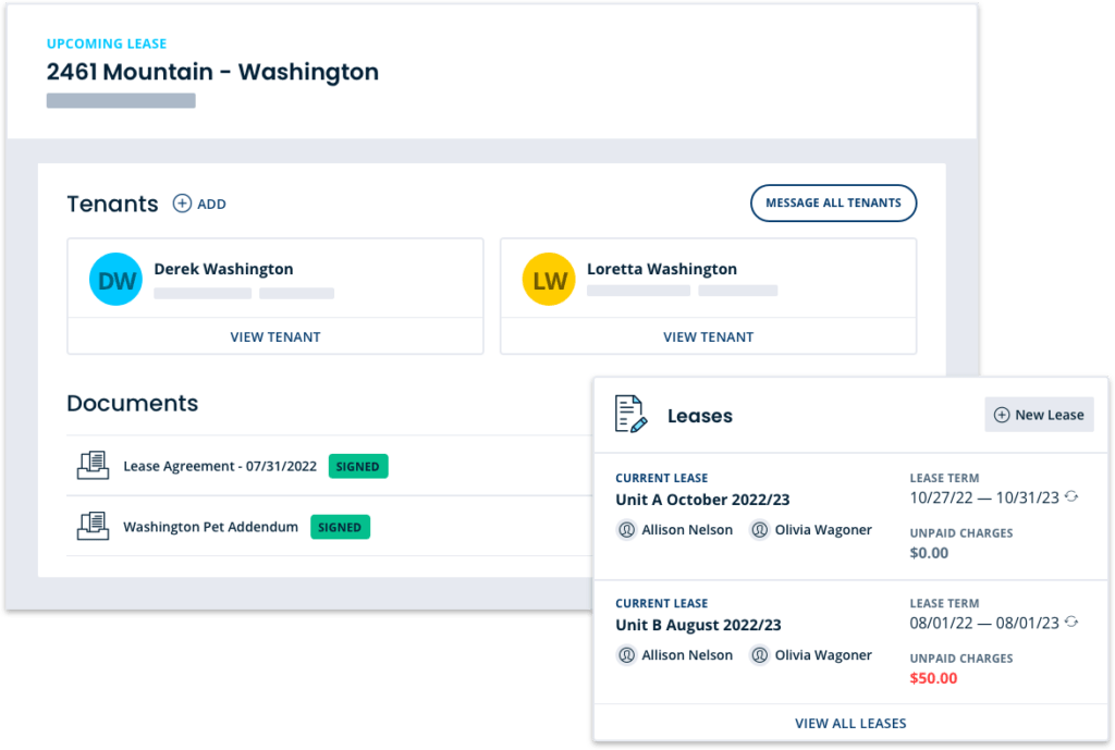 Viewing leases in TurboTenant