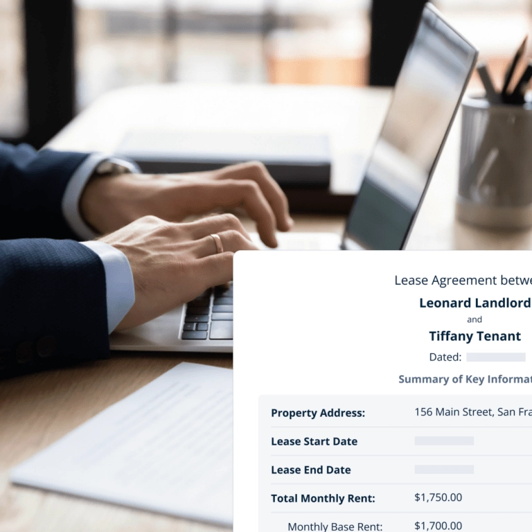 Signing a Lease with UI