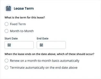 image outlining lease term setting