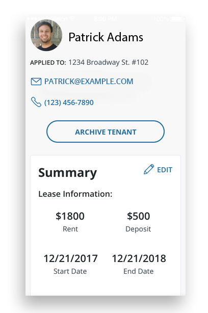 renters application free