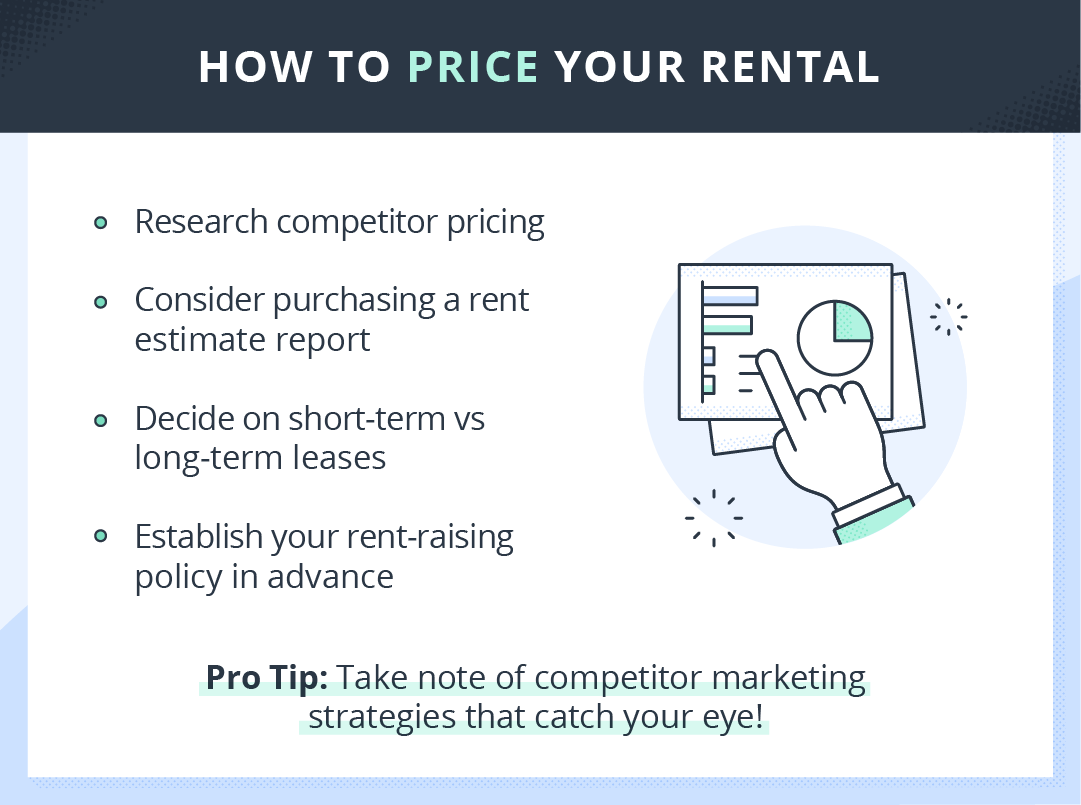 points to consider when pricing your rental