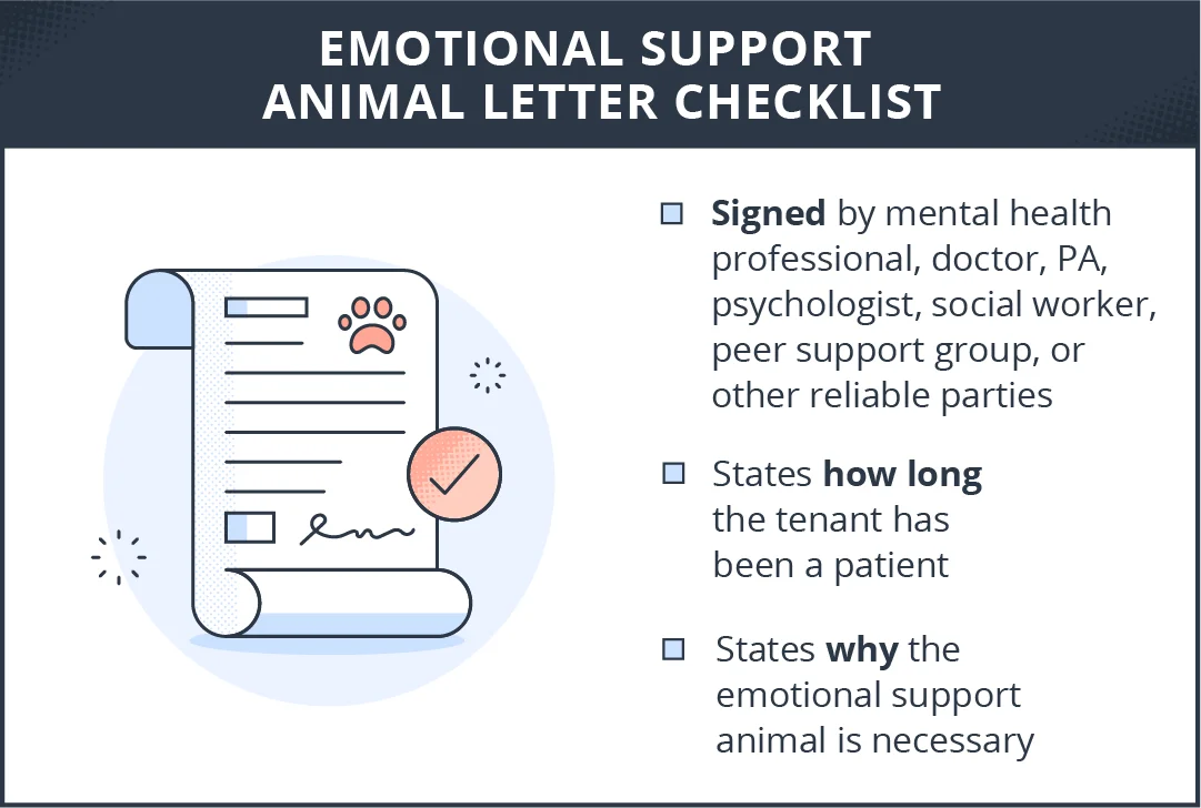 do you need a doctors note for an emotional support dog