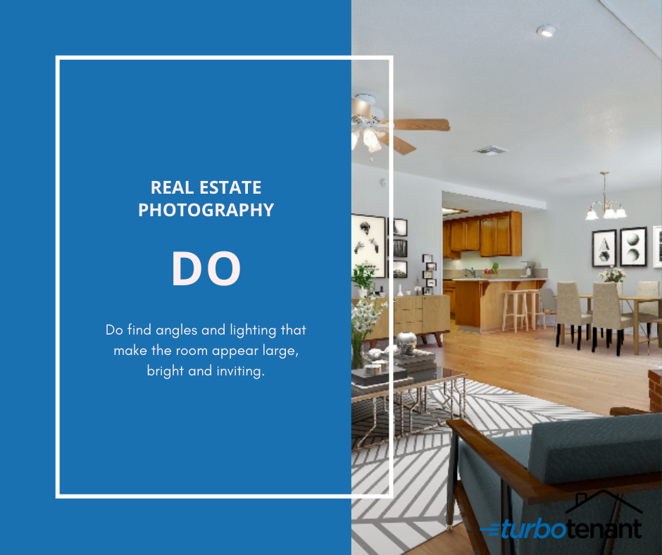 Real estate photography tip: find the right angles and lighting