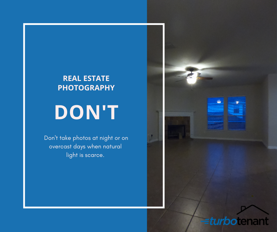 Real estate photography tip: don't take photos at night.