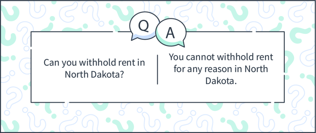 can-you-withhold-rent-in-north-dakota