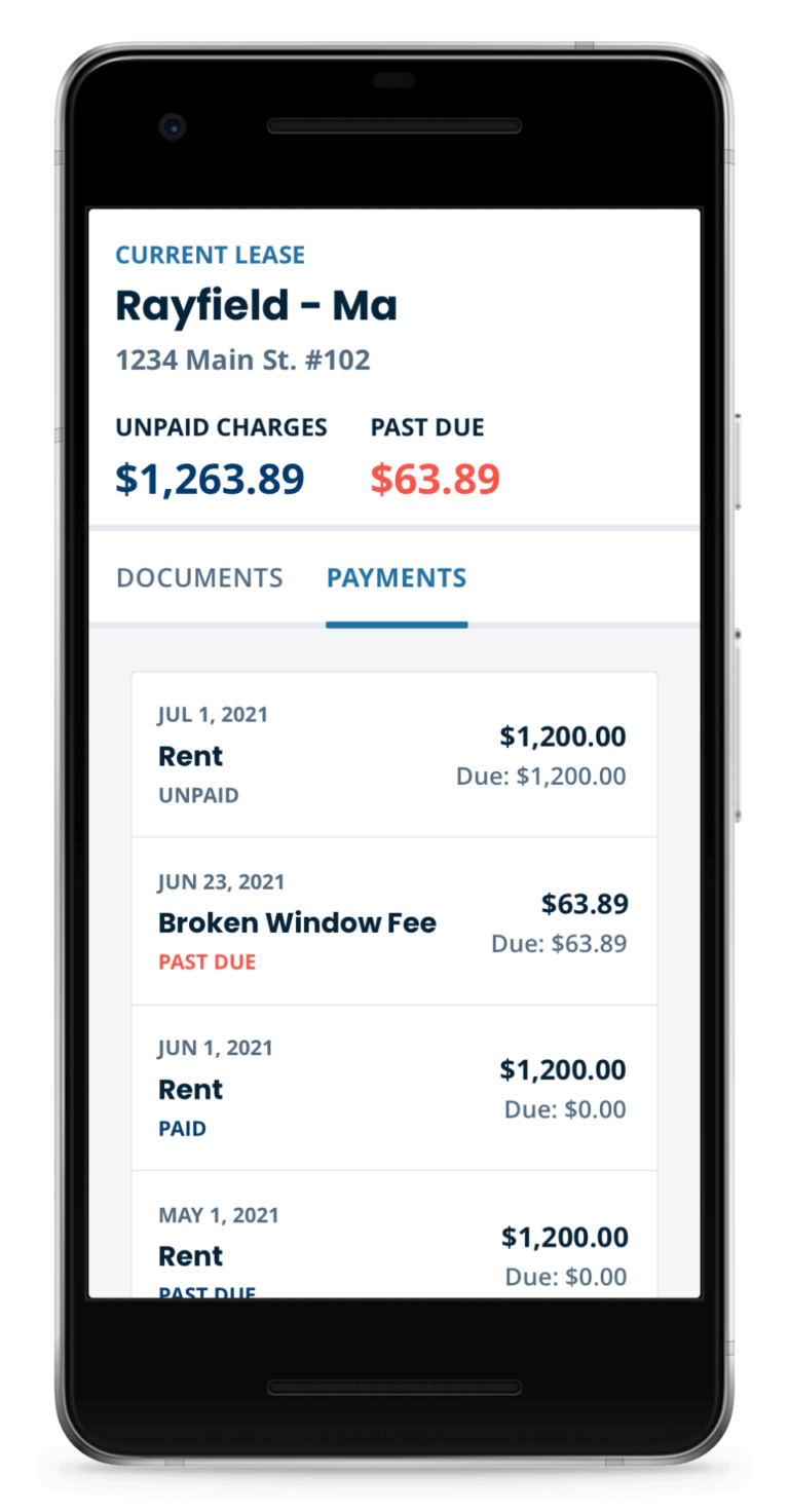 rent payment mobile image