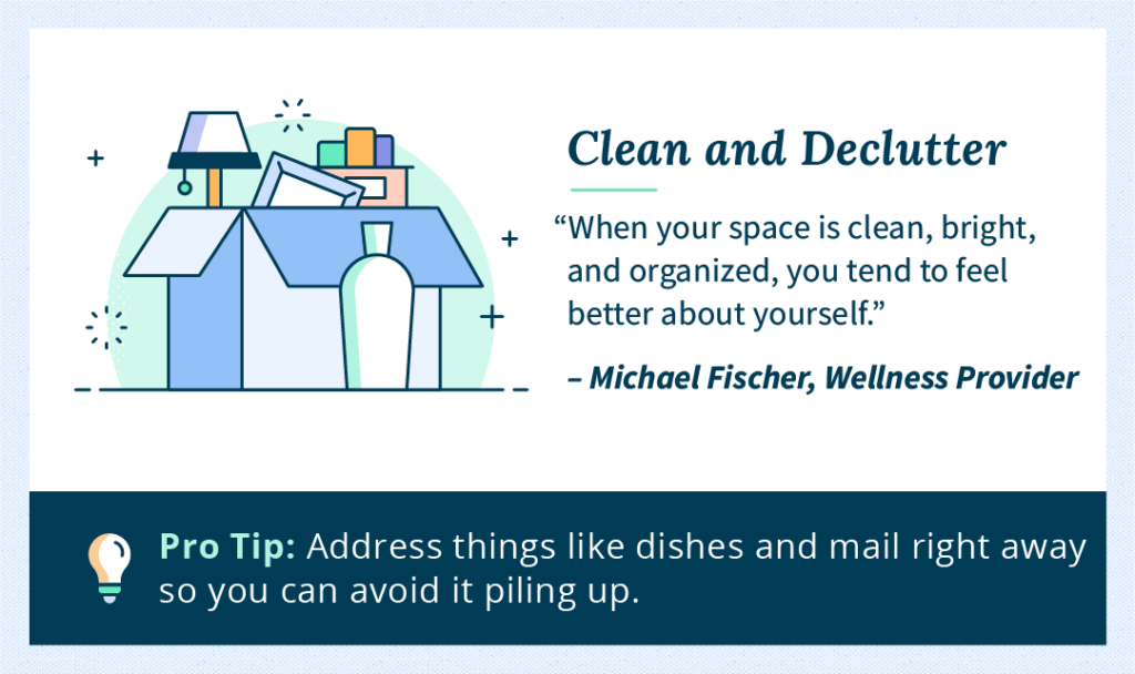 clean and declutter tip