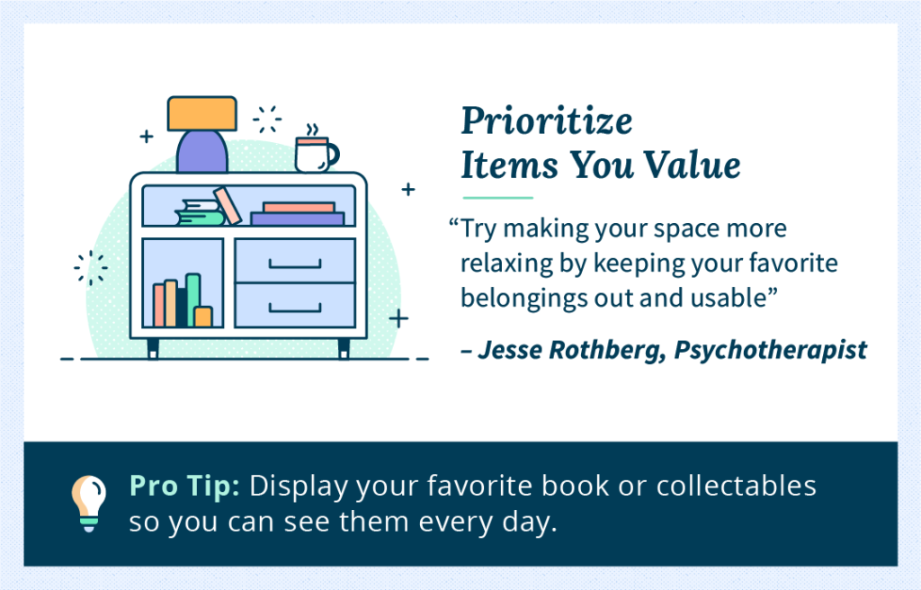 prioritize items you value tip