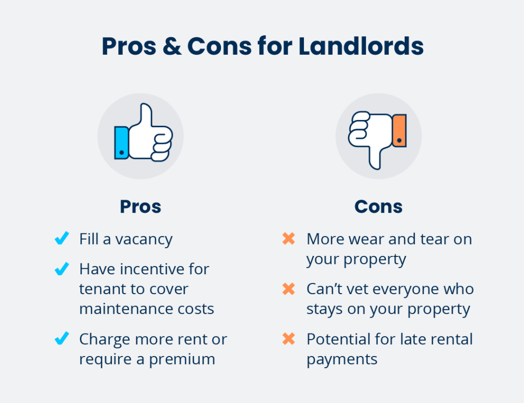 pros vs cons for landlords