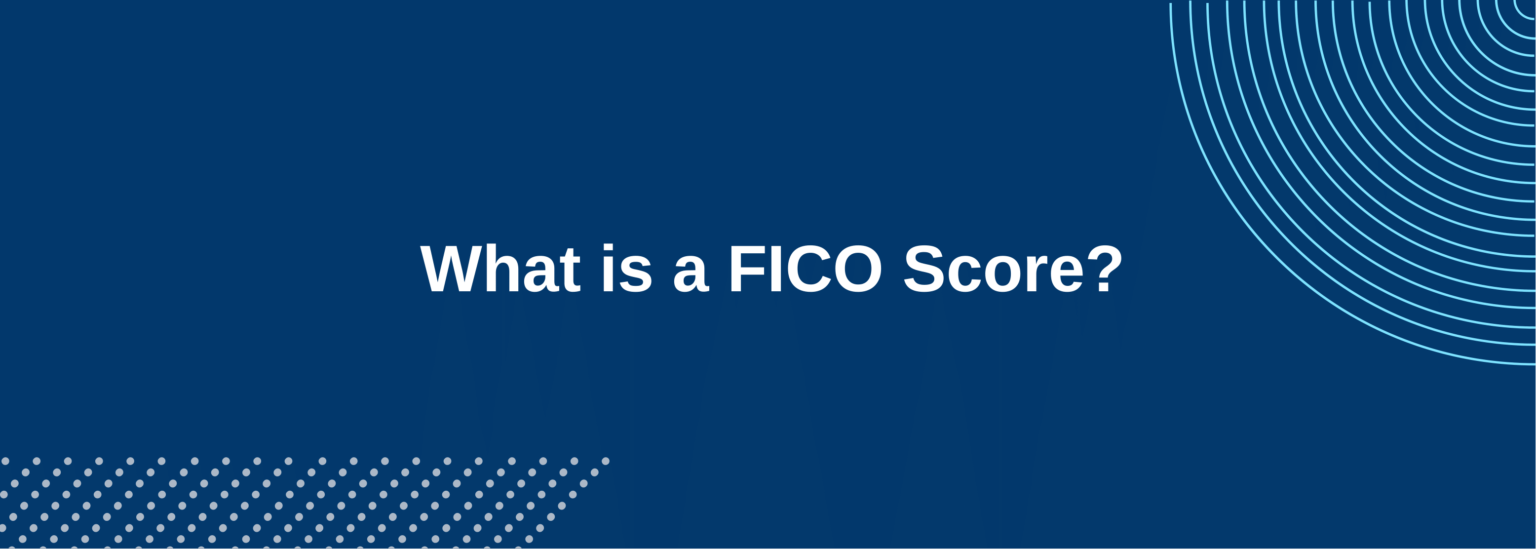 A FICO score is a three-digit number that summarizes a borrower's financial history to communicate their lendability.
