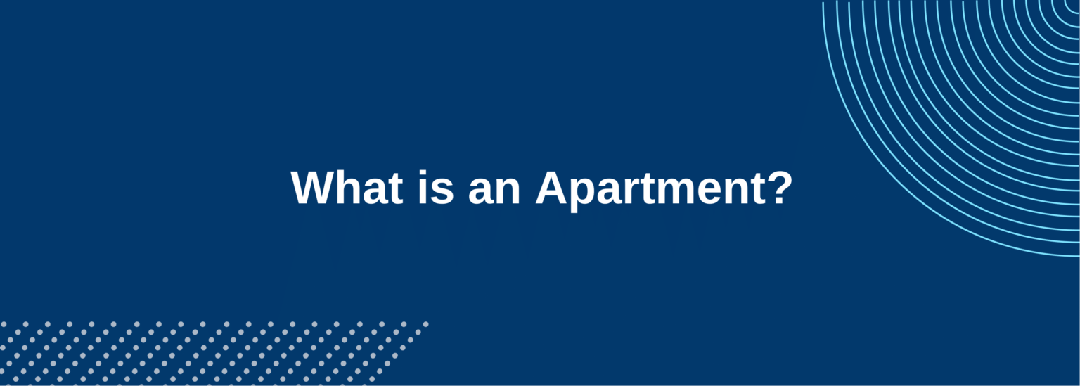 An apartment is a type of multifamily property that has three or more units, shared common areas, and community amenities.