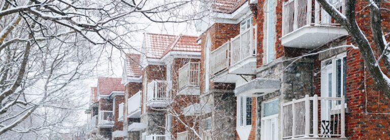 Snowy multifamily rentals