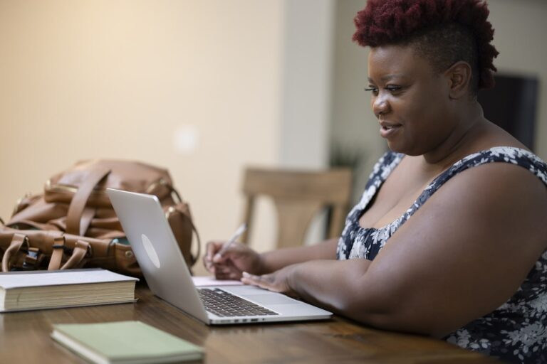 A landlord taking an online course on TurboTenant Academy