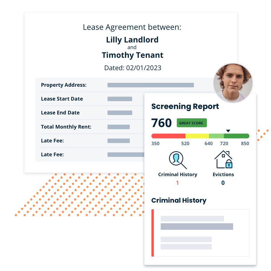 Lease Agreement Screening UI