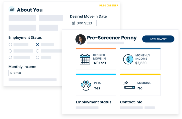 Prescreening renters preview