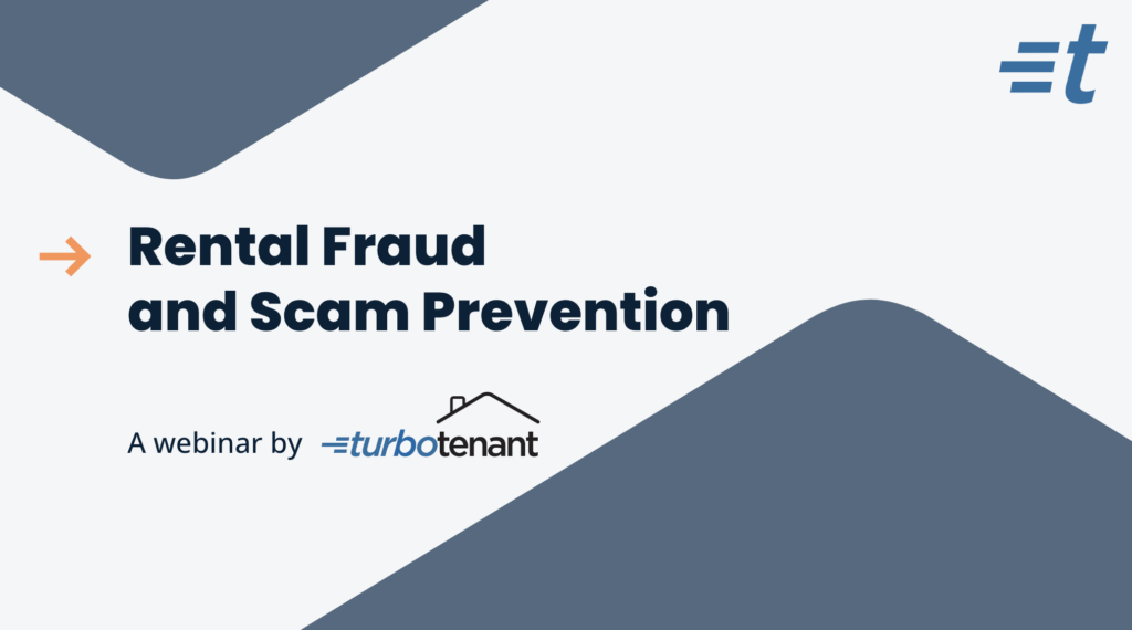 Rental Fraud and Scam Prevention webinar title screen